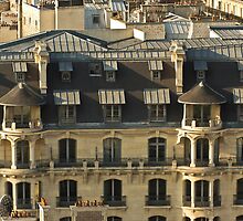 Paris Roof Tops - A Close Up - 1 © by © Hany G. Jadaa © Prince John Photography