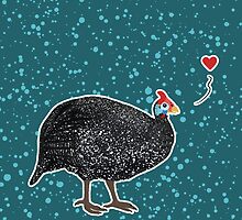 Guinea Fowl love by Danelle Malan