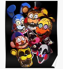 Fnaf Puppet Posters Redbubble