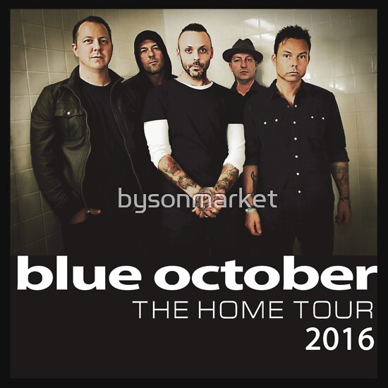 blue october band shirts