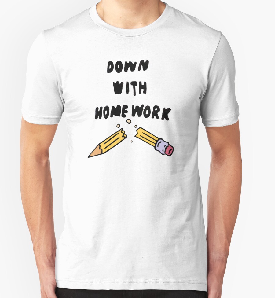Down with homework simpsons image