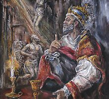 Pope Benedict XIII - Dialogue with God by Stefano Popovski