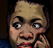 Maya Angelou by Jodediah