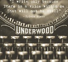 Vintage Typewriter by Maren Misner