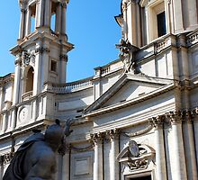 Bitter Rival in Piazza Navona by Alessandro Pinto