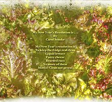 My New Year's Resolution Is . . . Poem And Image by MotherNature2