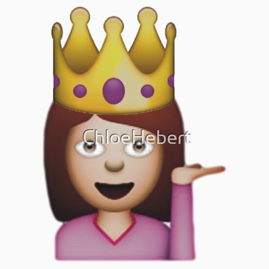 Girl with Hand Out Emoji