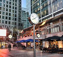 Canary Wharf Twilight by Jasna