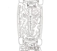 My favourite skateboard when I was 12 by Joel Tarling