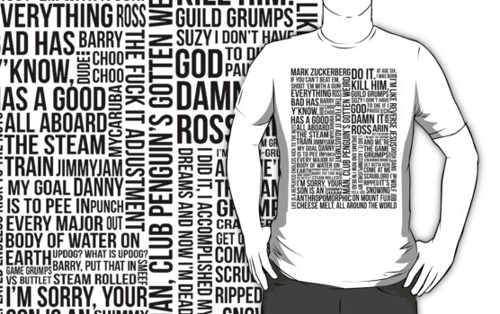 game grumps shirts