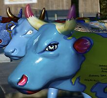Three Cows on Parade, Ebrington Sq, Derry by George Row
