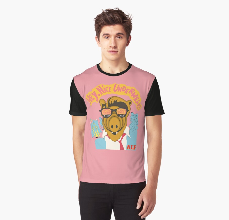 pink alf shirt