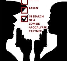 Zombie Survival Partners Collection (with text) by simplythursday