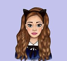 ariana grande cat comic by sparklysky