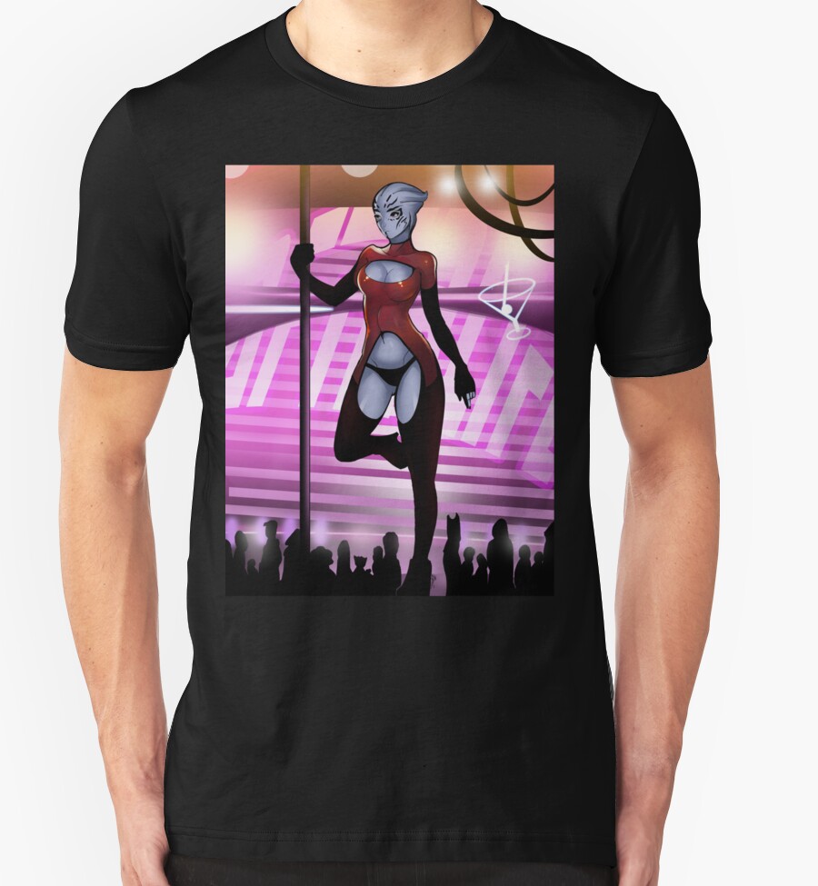 Mass Effect Asari T Shirts And Hoodies By 7zaki Redbubble 7777