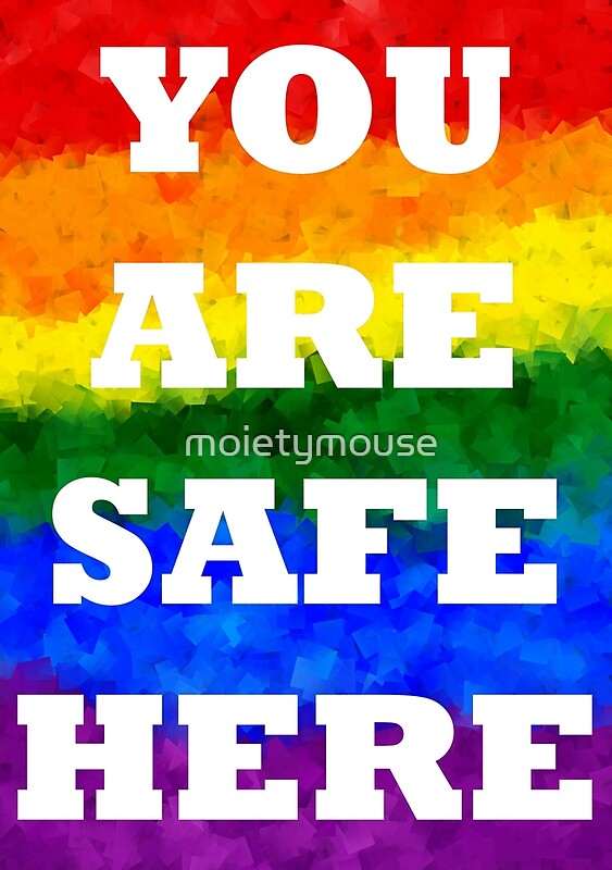 Safe Space Posters Redbubble
