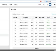 My sales history Option in Fantacy http://www.fancyclone.net by hitasoft