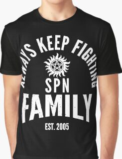 always keep fighting spn family shirt