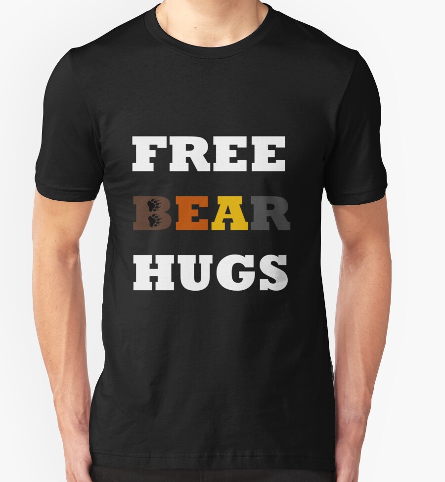 free bear hugs t shirt