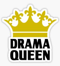 Drama Queen Stickers Redbubble