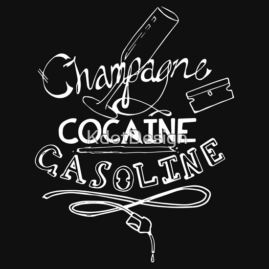 gasoline and caffeine shirt