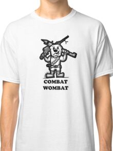 combat wombat t shirt