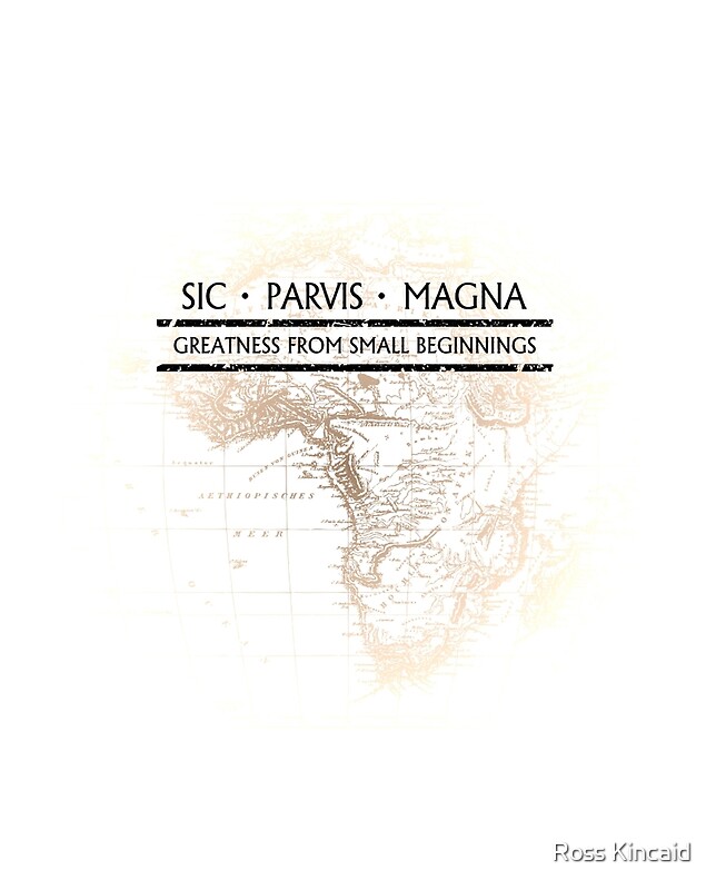Sic Parvis Magna: Gifts & Merchandise | Redbubble