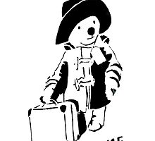 Migration Is Not A Crime - Banksy by Sue Porter