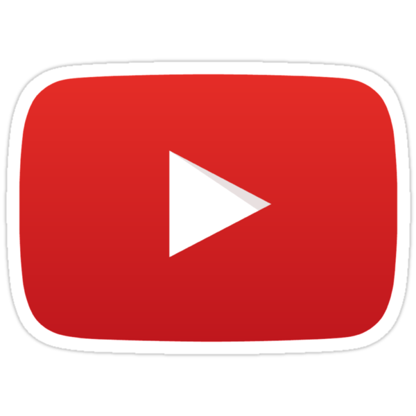 youtube play button sticker for mac