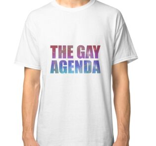 the gay agenda shirt