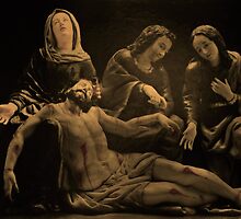 Jesus Is Removed From The Cross by Al Bourassa