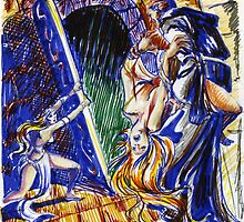 Conan-fantasy illustration 2 by Francesca Romana Brogani