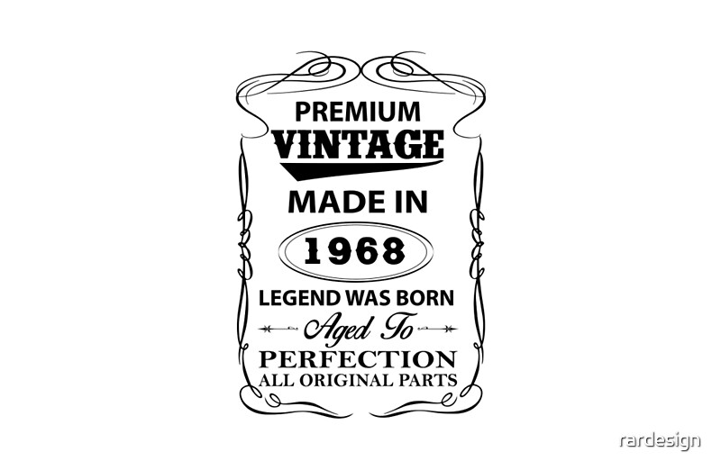 Stuff4 Cartes D'anniversaire 68e Pour Femmes Et Hommes Nés En 1956