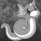 Comic Style Dratini by wingedwolf94