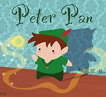 Cute Peter Pan by Adriana Cruz Berdecia