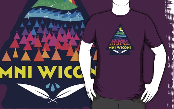 mni wiconi t shirt