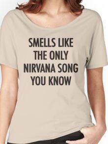 smells like the only nirvana song you know shirt