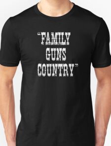 family guns country shirt