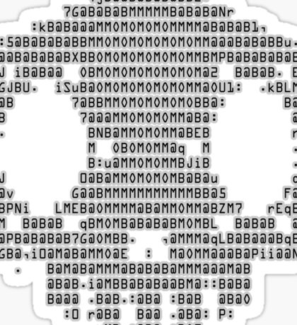 Ascii Art Stickers Redbubble