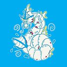 Gyarados Popmuerto | Pokemon & Day of The Dead Mashup by abowersock