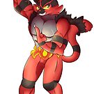 Incineroar by Blue's Sketchbook