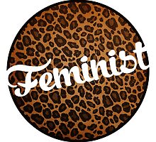 Leopard Print Feminist by shebandit