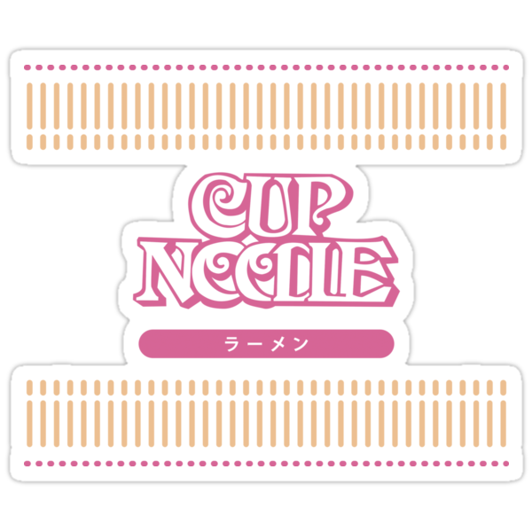 "Cup Noodle" Stickers by iamchv | Redbubble