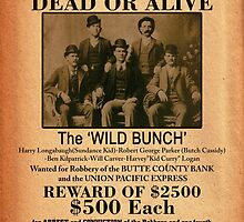 The Wild Bunch Wanted Poster by kayve