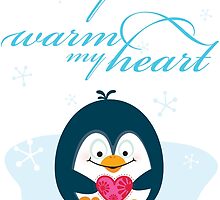 PENGUIN "you warm my heart" by Kat Massard