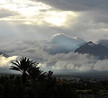Monsoon In The Desert by Eleu Tabares