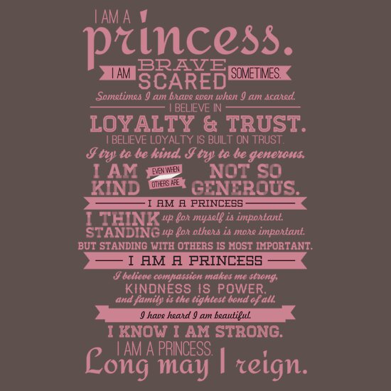 i am a princess t shirt