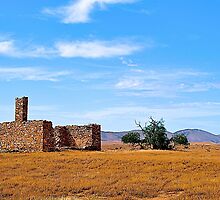 Abandoned home and rural property. near Hawker, South Australia. by johnrf