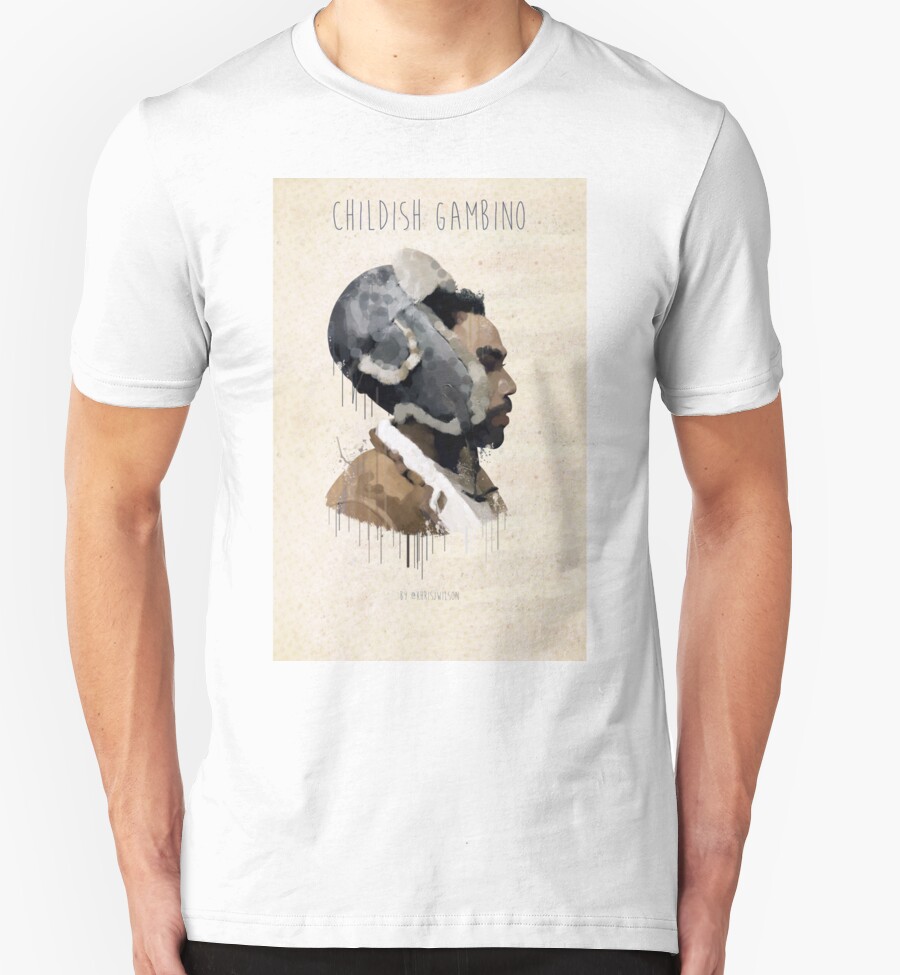 childish gambino white shirt