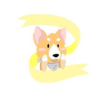 Speechless Corgi by StitchedAmity